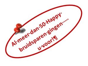 Weddingplanner huwelijk - 50 bruidsparen 
